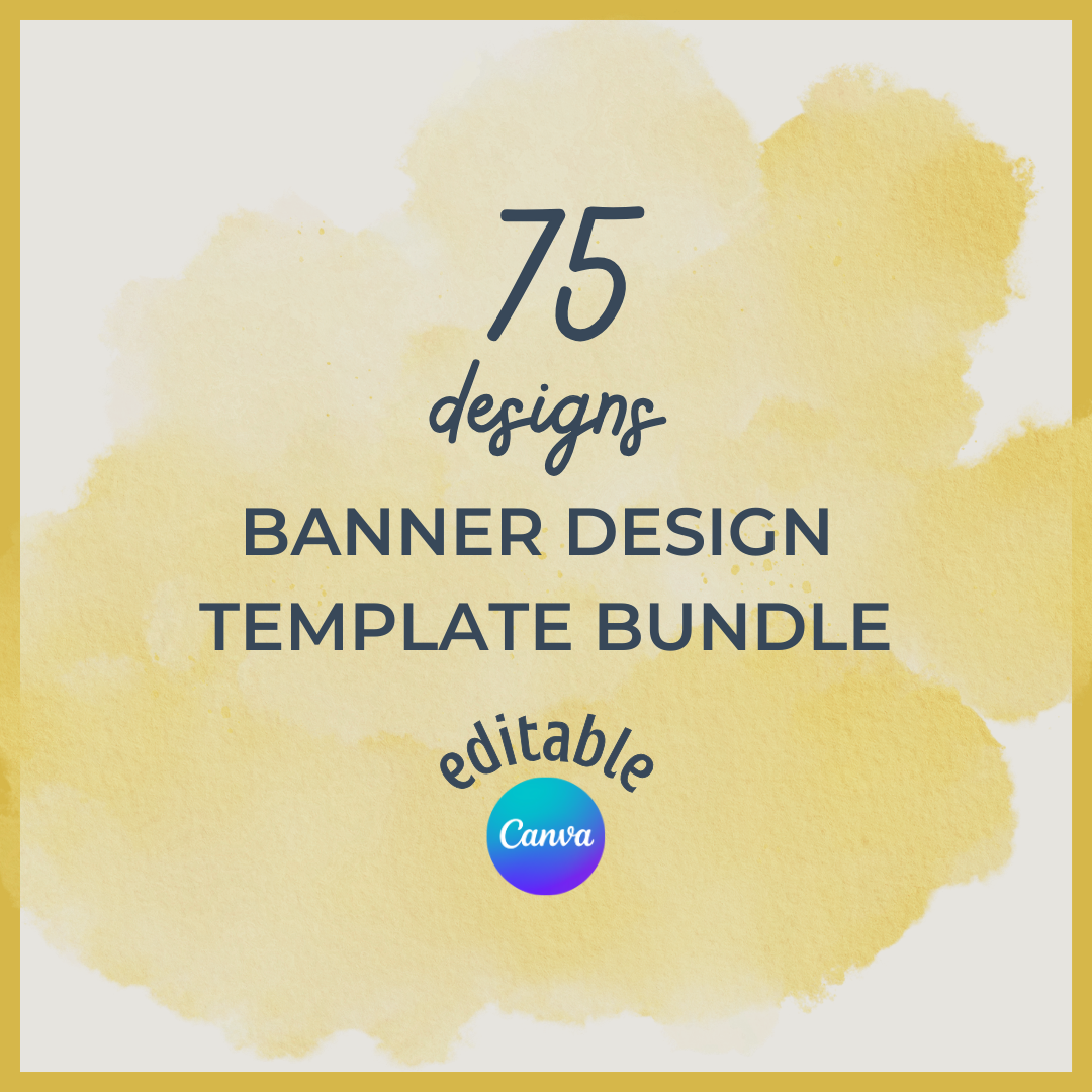 Banner Design Template Bundle - 75 Designs