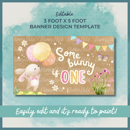 Bunny Birthday Template