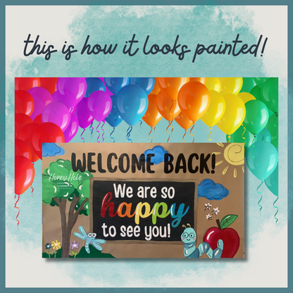 Welcome Back to School Template