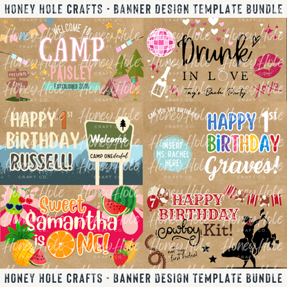 Banner Design Template Bundle - 75 Designs