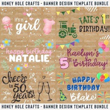 Simple Starter Designs - Mini Template Bundle