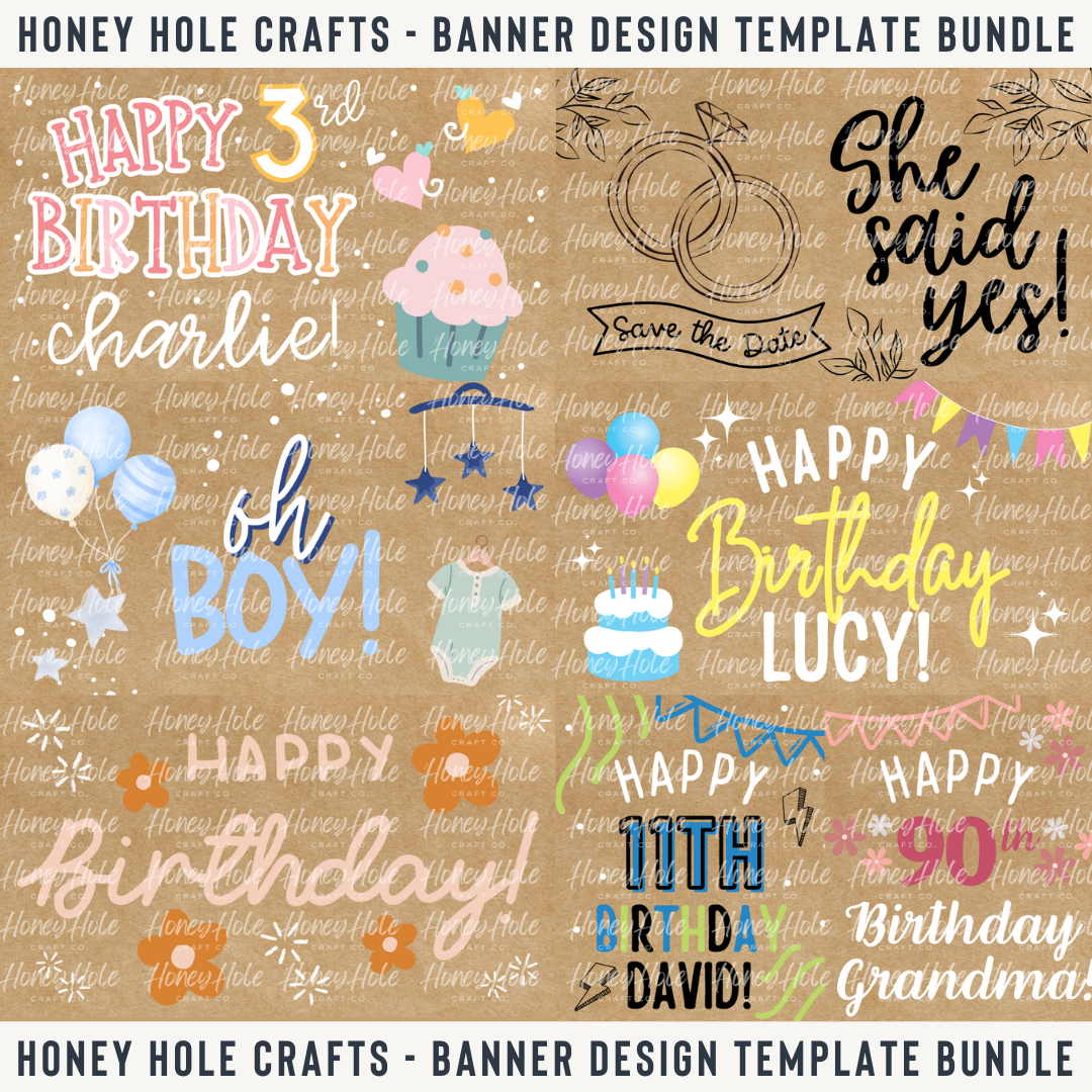 Simple Starter Designs - Mini Template Bundle